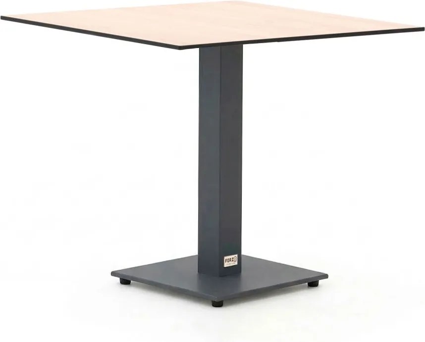 Tuin eettafel Forza  | Vierkant  | Tuintafel Kunststof | 80x80cm | 2 personen | Kees Smit Tuinmeubelen
