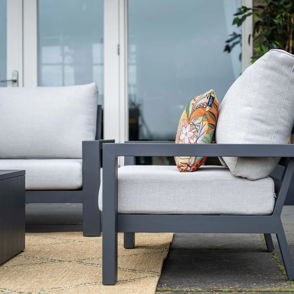 Garden Impressions Sorelli loungestoel - donker grijs