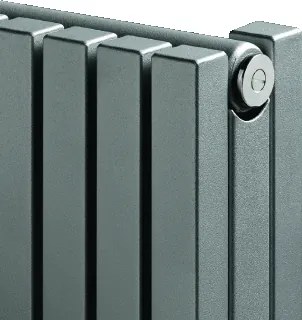 CARRE CPVN-PLUS radiator (decor) staal jet Black (hxlxd) 1800x295x86mm