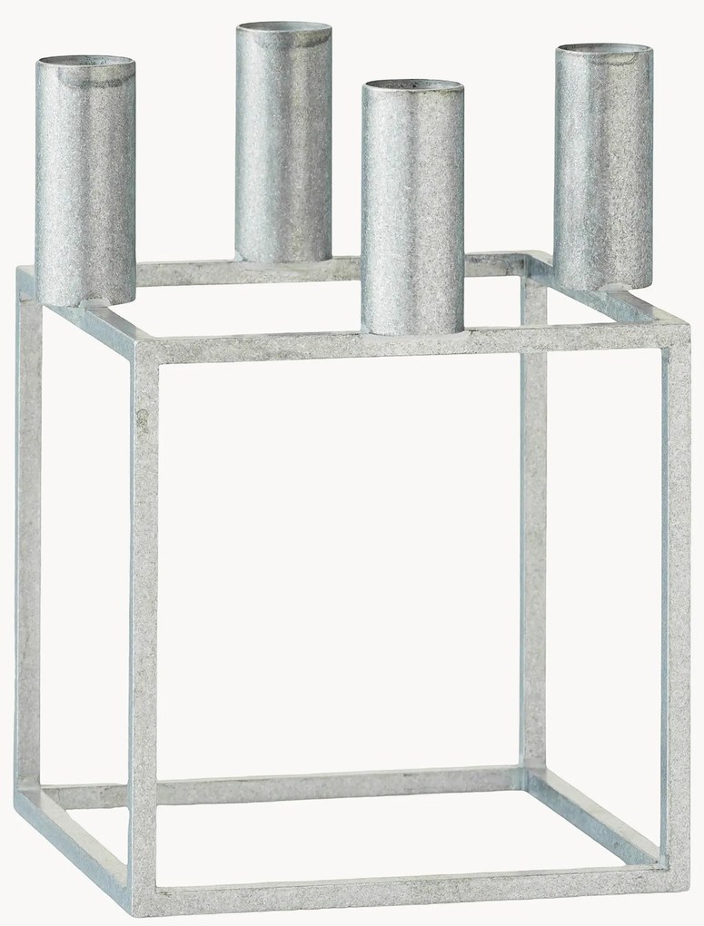 Metalen kaarshouder Kubus