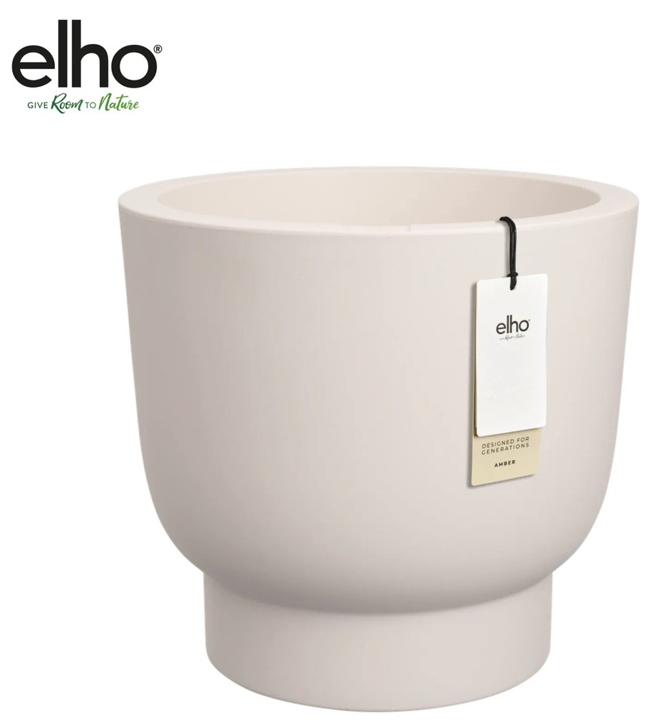 Pot Elho Amber Grail Wit