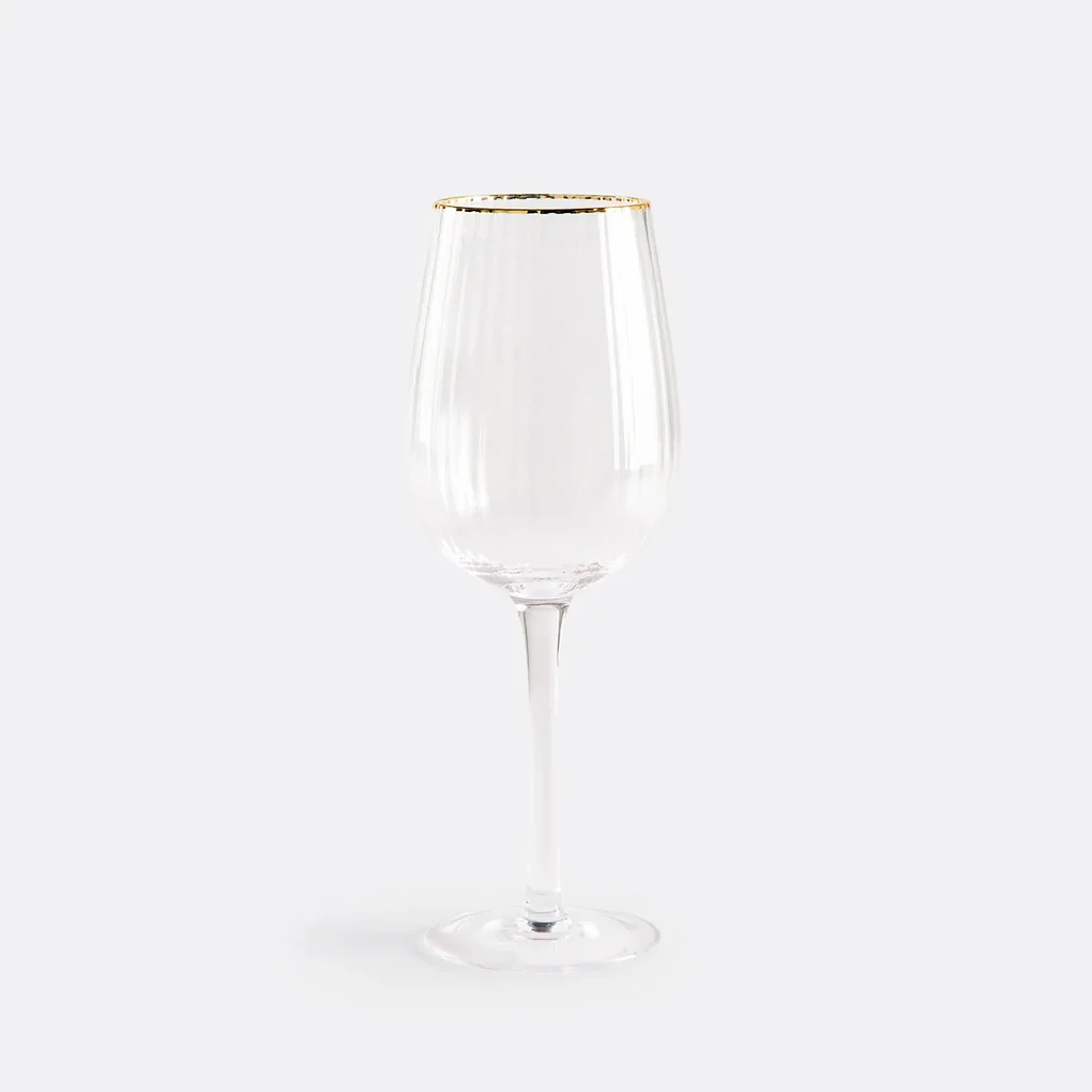 Set van 4 wijnglazen Lurik