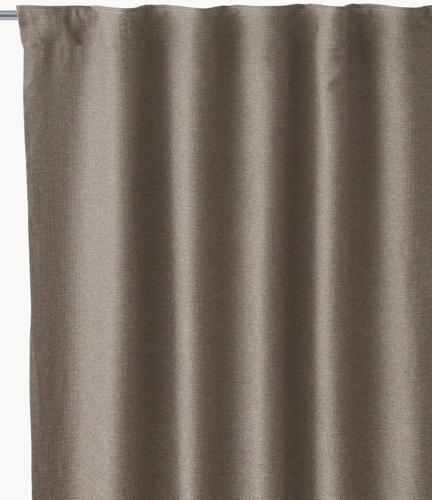 Verduisterende multibandgordijnen Olle, 2-delig, B 140 cm