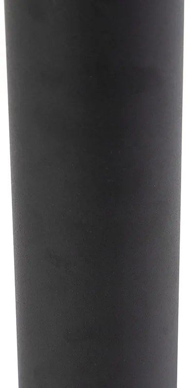 Moderne buitenlamp zwart 40 cm IP44 incl. LED - Roxy