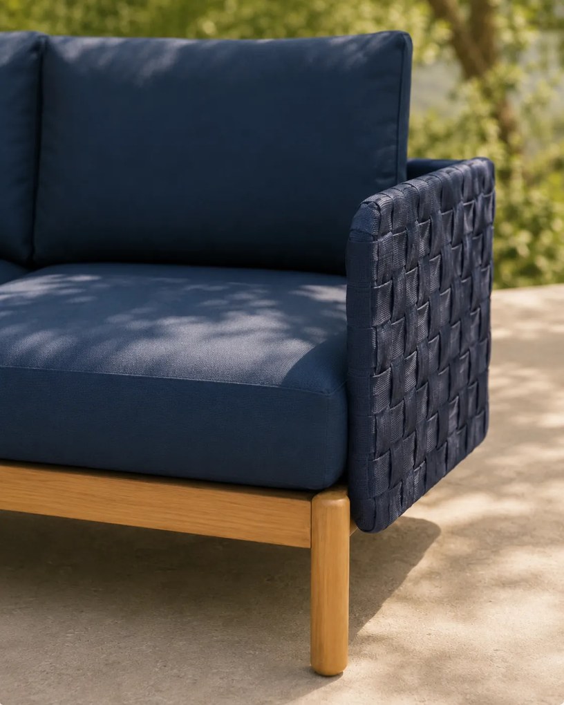 The Outsider Hoek Loungeset - Kolbe - Acacia/Rope - Navy Blue - The Outsider