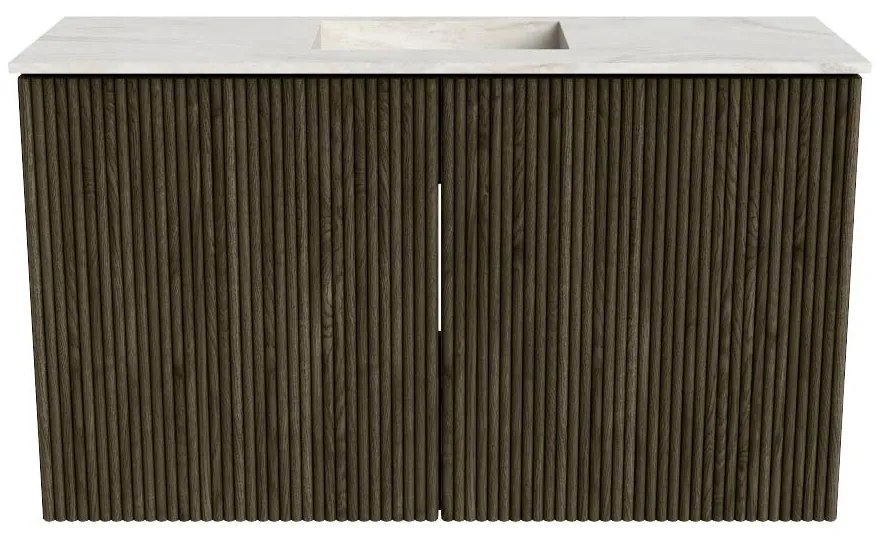 Mondiaz Joya DLux 70cm toiletmeubel shadow met wastafel faye midden 1 kraangat ostra