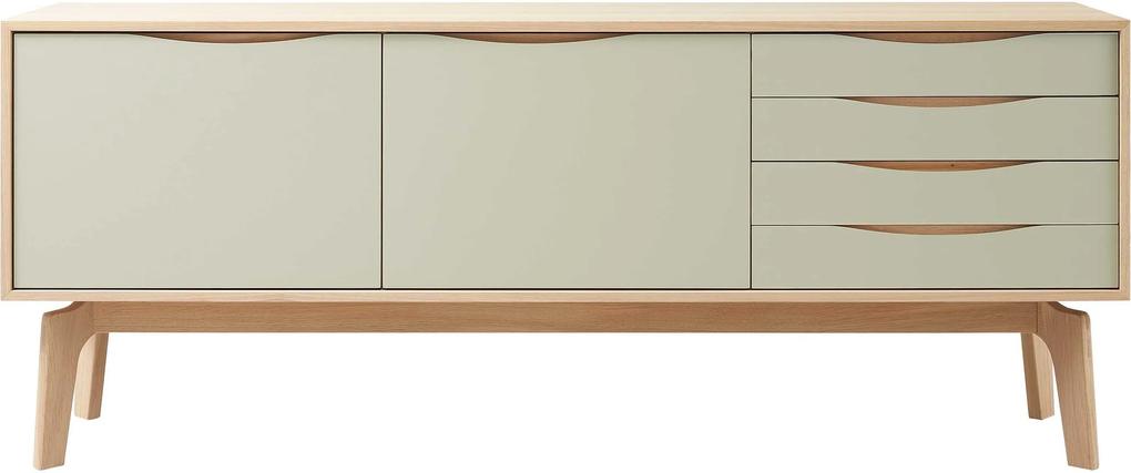 Wood and Vision Edge Sideboard 2-4 dressoir seed frame licht eiken