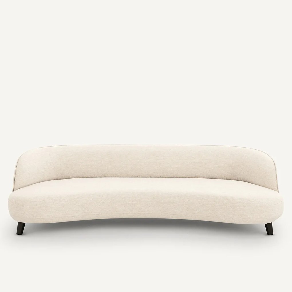 5-zits bank, in gerecycled chenille, Rosebury