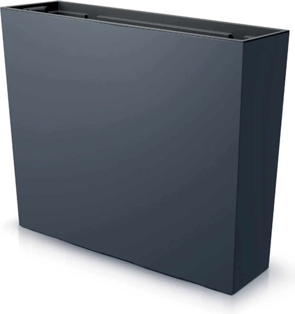 Prosperplast URBI CASE TOWER Bloempot - 77x23,5x68,6 cm - Antraciet
