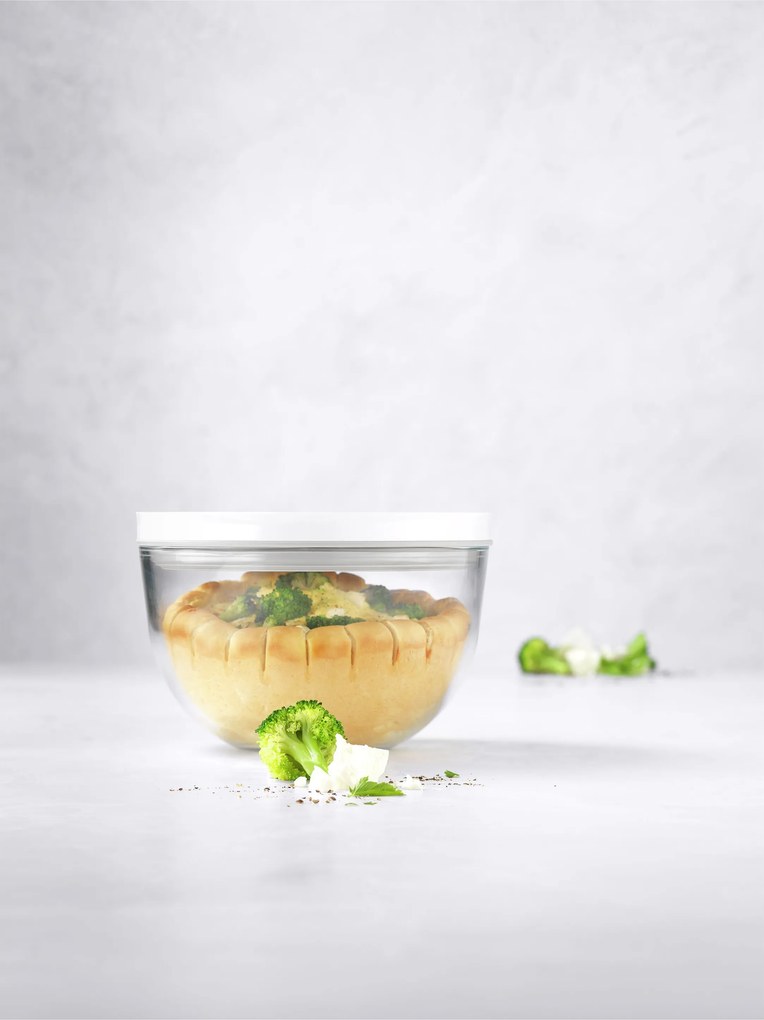 ZWILLING Fresh & Save BOWLS Vacuümkom M / 18 cm, Glas, Transparant - Fresh & Save BOWLS - ZWILLING