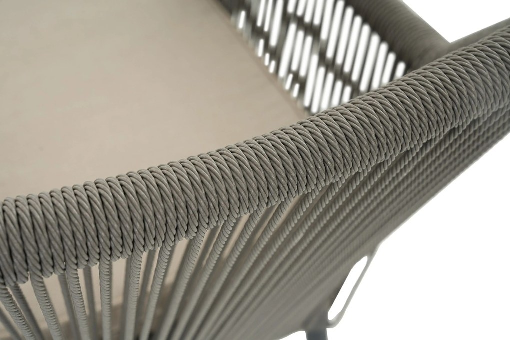 Barset 4 personen 150 cm Rope Grijs De Laan Projects