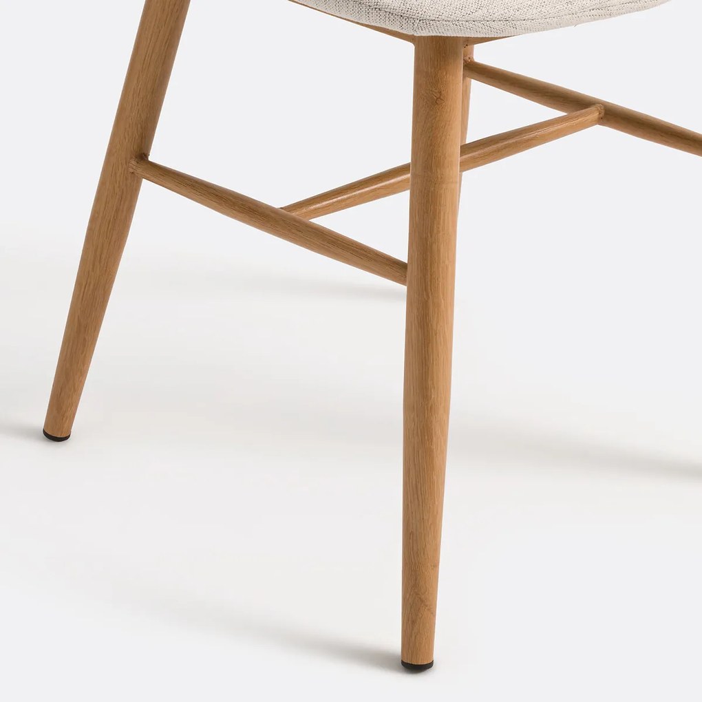Set van 2 stoelen, geweven stof, Polina