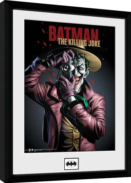 Ingelijste poster Batman Comic - Kiling Joke Portrait