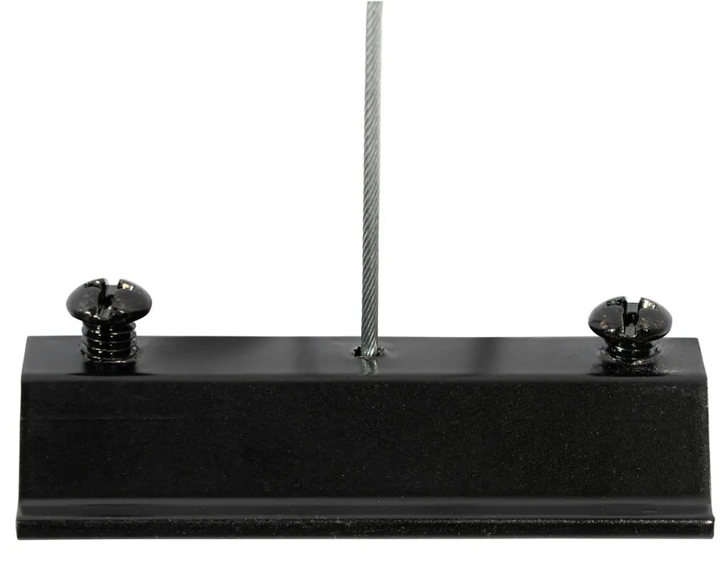 Modern hangend railsysteem met 6 Spot / Opbouwspot / Plafondspots zwart 1-fase GU10 50mm - Iconic Ruby Honey GU10 rond Binnenverlichting Lamp