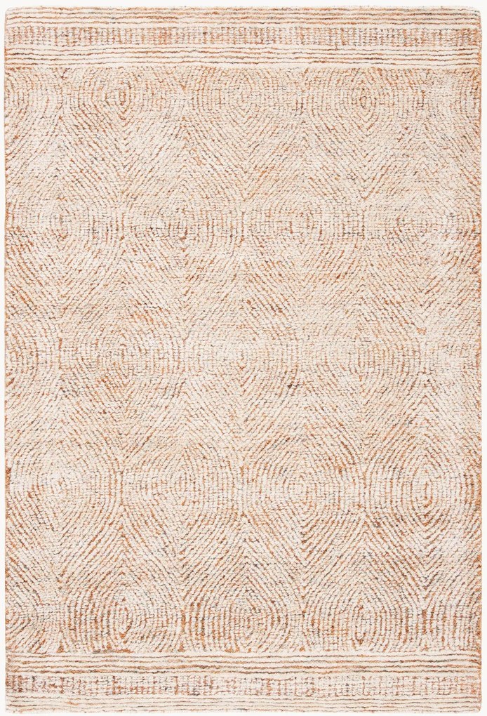 Handgetuft laagpolig wollen vloerkleed Alaska