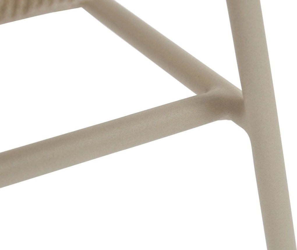 Barstoel Rope Taupe-naturel-bruin Coco Elara