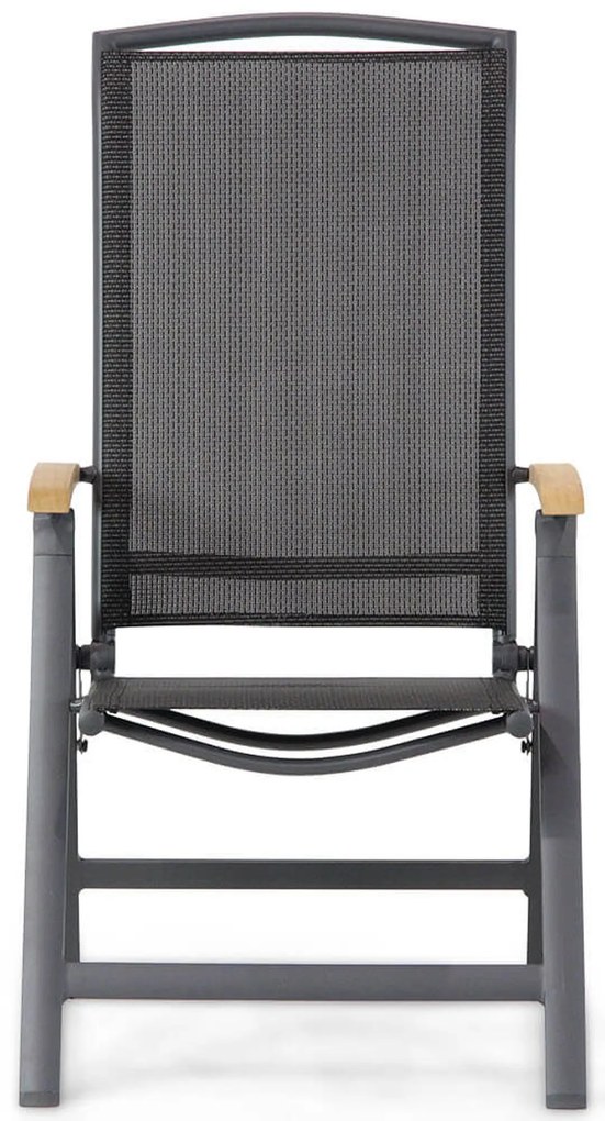 Lifestyle Garden Furniture Rosello Standenstoel Aluminium/teak Grijs