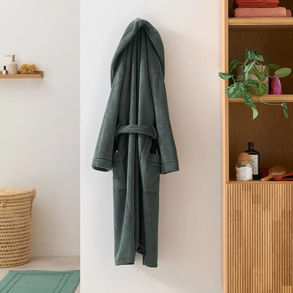 Badjas voor volwassenen van gekamd katoen 400 g/m², Victor