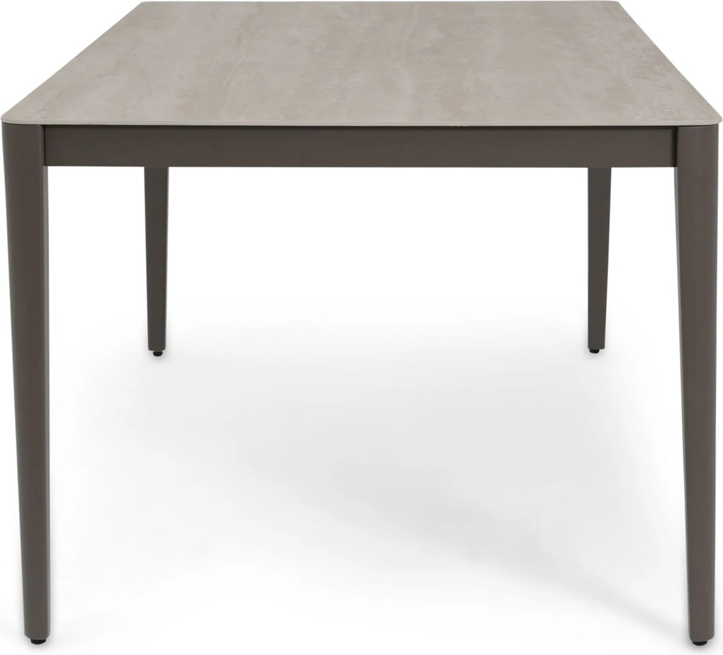 Dining Tuintafel rechthoekig 210x100 cm Taupe Livo