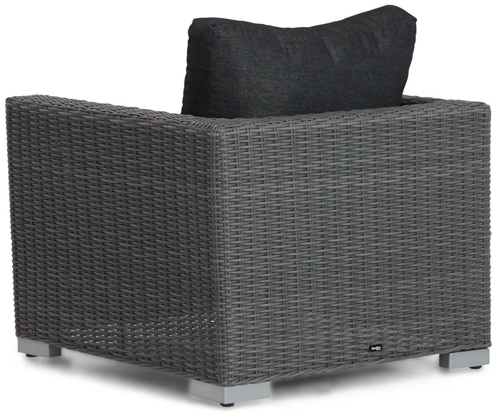 Hoek loungeset 6 personen Wicker Grijs  Garden Collections Cuba