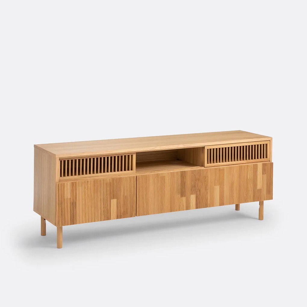 TV-meubel van eikenhout en fineer, Bilbao