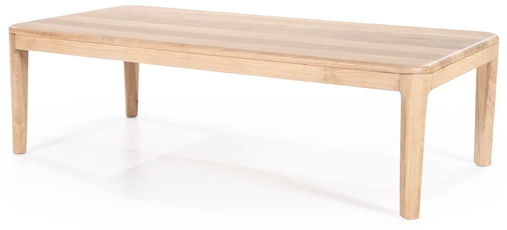 Eleonora Harvey Salontafel Licht Eiken Hout - 120 X 60cm.