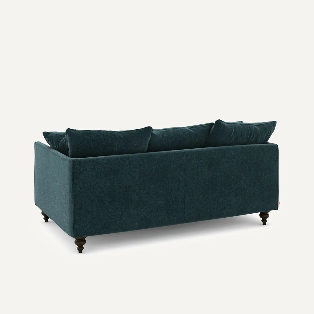 Compacte fluwelen chenille bank, Lazare