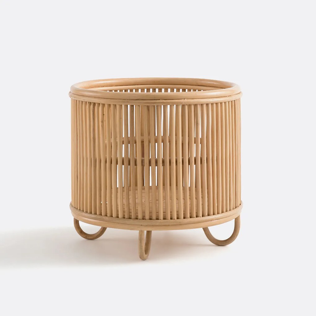 Bloempot op pootjes in rotanØ32 cm, Malu