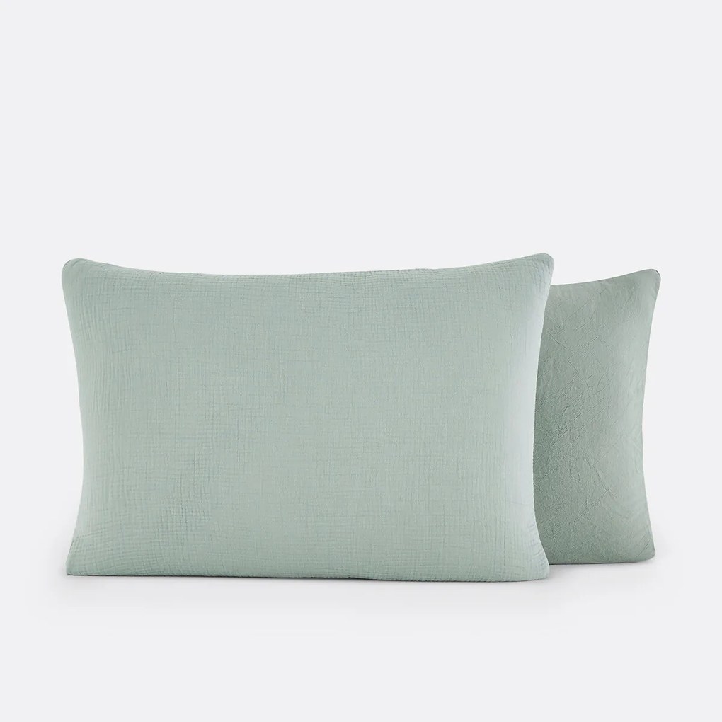 Kussenhoes, katoen gaas/gewassen katoen, KUMCO