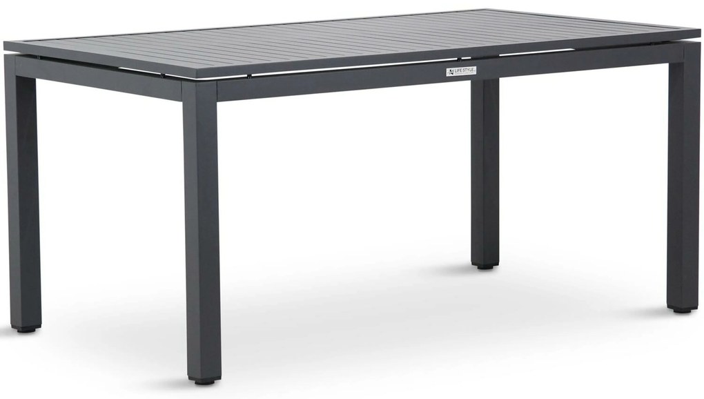 Tuinset 4 personen 160 cm Aluminium Grijs Santika Furniture Santika