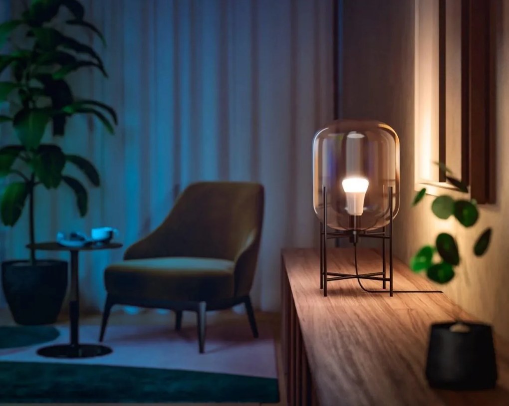 Philips Hue Lampen 4xE27 (A60) 6,5W 800lm Wit en gekleurd licht Wit