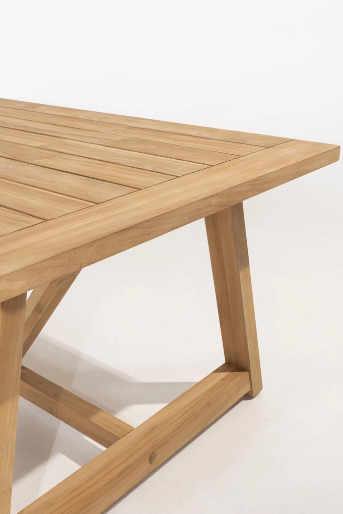 4 Seasons Outdoor Eros tuinset latte met Noah tafel 260 x 100 cm * Sale * Tuinset beige weerbestendig