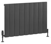 Eastbrook Tordino radiator 85x60cm aluminium 927W antraciet