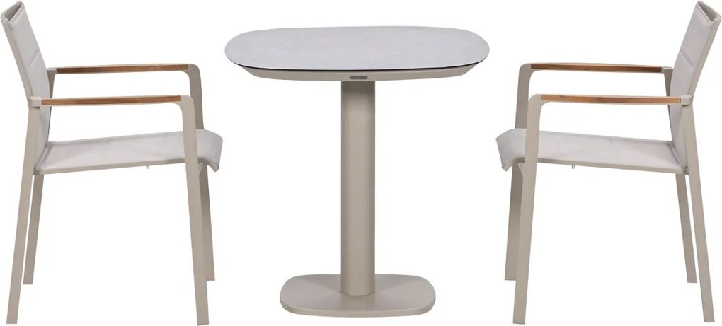 Taste by 4 Seasons Cortina tuinset 3-delig latte - Manolo 75x75 cm