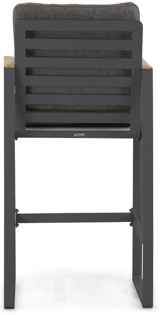 Barstoel Aluminium Grijs-antraciet Lifestyle Garden Furniture Faro