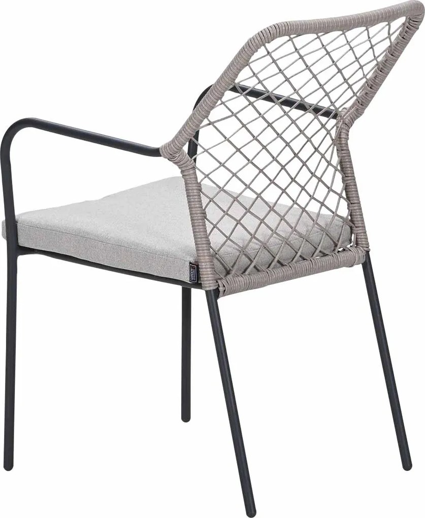 Garden Impressions Ross tuinset sand 7-delig - Tulli tuintafel ovaal 220x115 cm