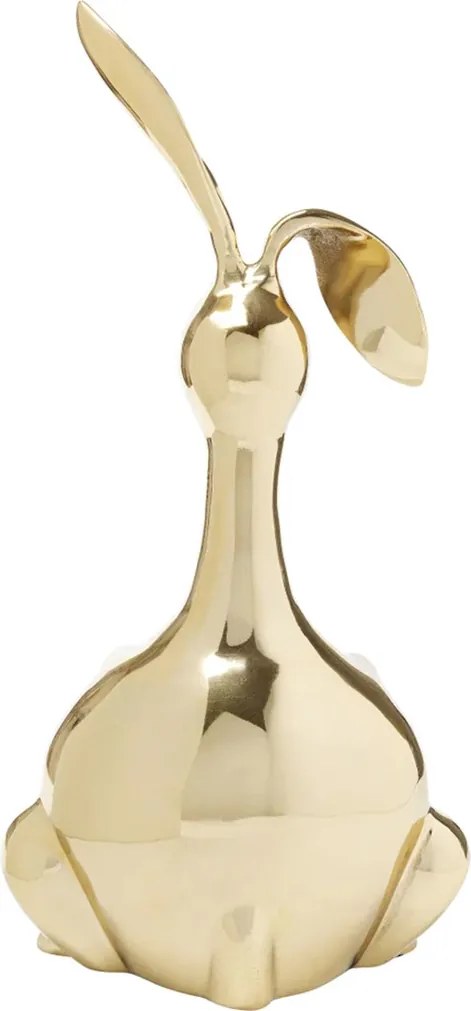 Goud Konijn Beeld 37 Cm