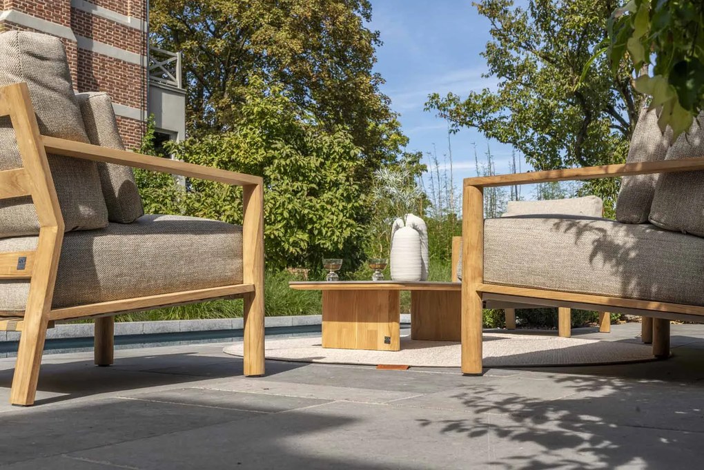 4 Seasons Outdoor Lucas loungeset SALE Loungeset beige weerbestendig