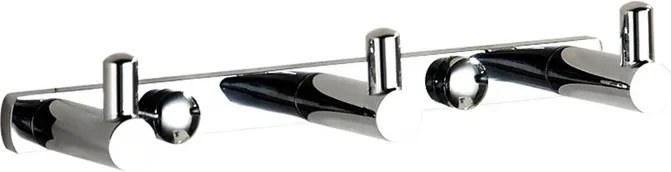 Mexen drievoudige handdoekhaak, chroom - 709163-00