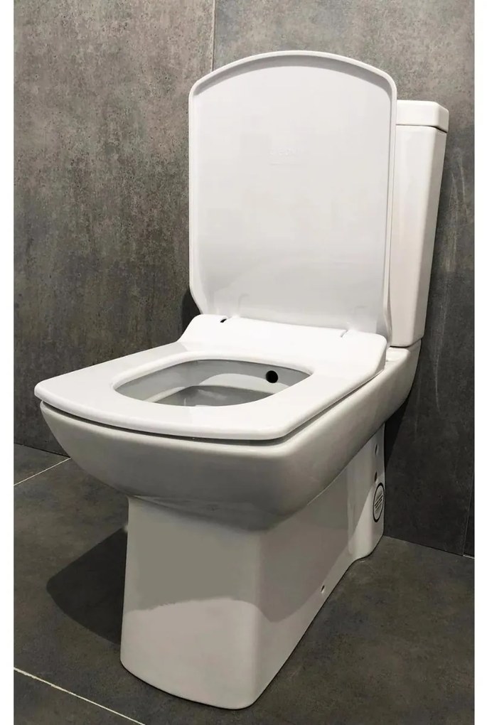 Kerra Lara staande douche wc met zitting wit