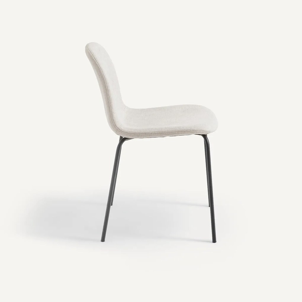 Stoel van katoen en linnen Tibby