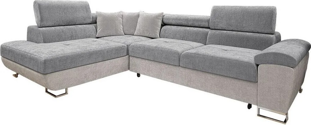 Hoekbank Comfivo Ruta VII, Aanwezig, Aanwezig, 270x202x71cm, 147 kg, Poten: Metaal, Kunststof