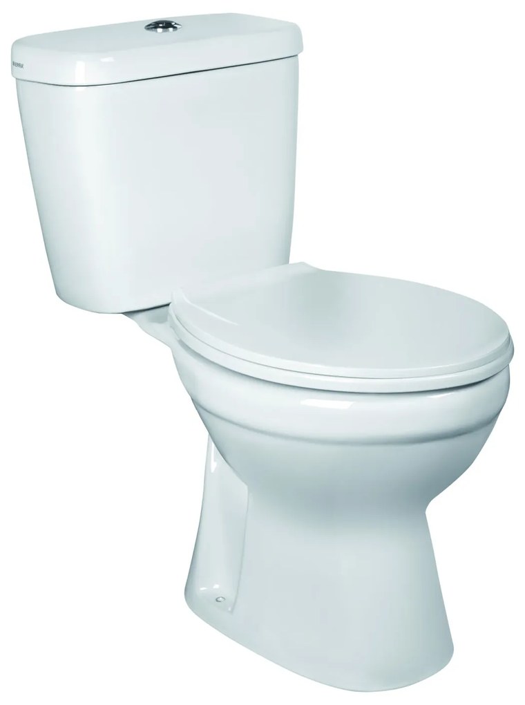 Kerra C-Clear toilet met zitting diepspoel wit AO