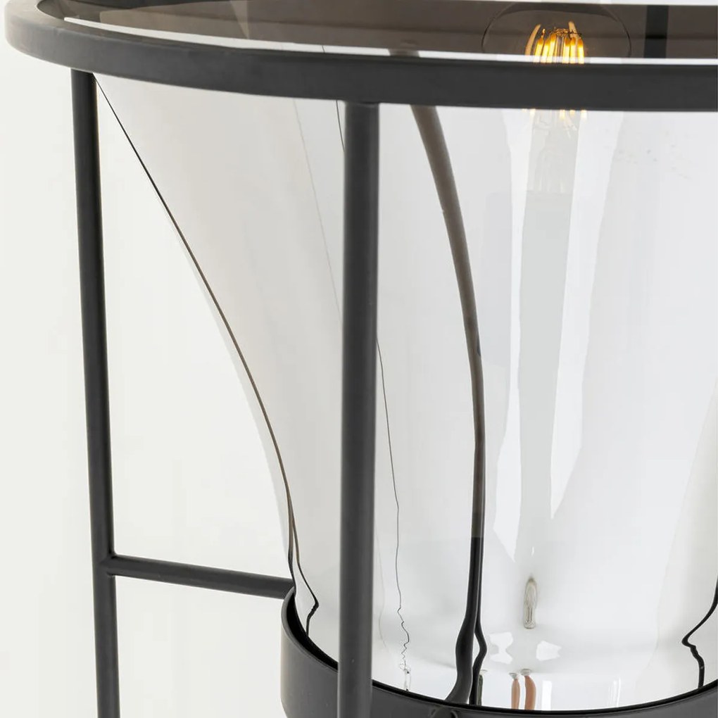 Kare Design Pear Black Peervorm Design Vloerlamp 158 Cm