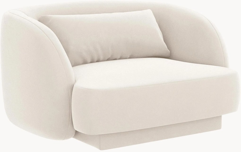 Fluwelen armstoel Tulum