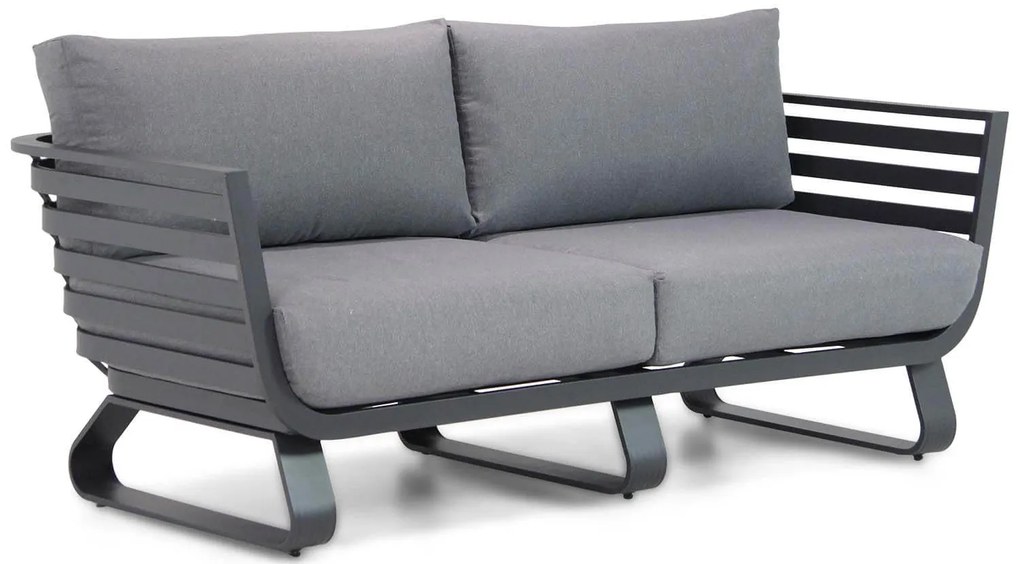 Stoel en Bank Loungeset Aluminium Grijs 4 personen Santika Furniture Santika Sovita