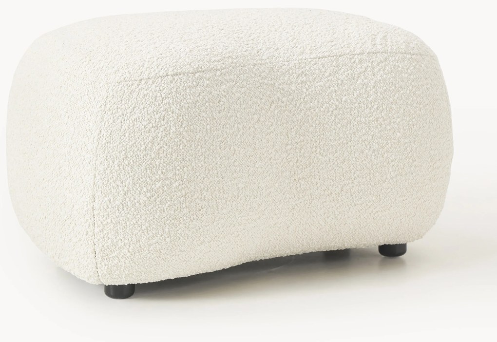Bouclé voetenbank Alba