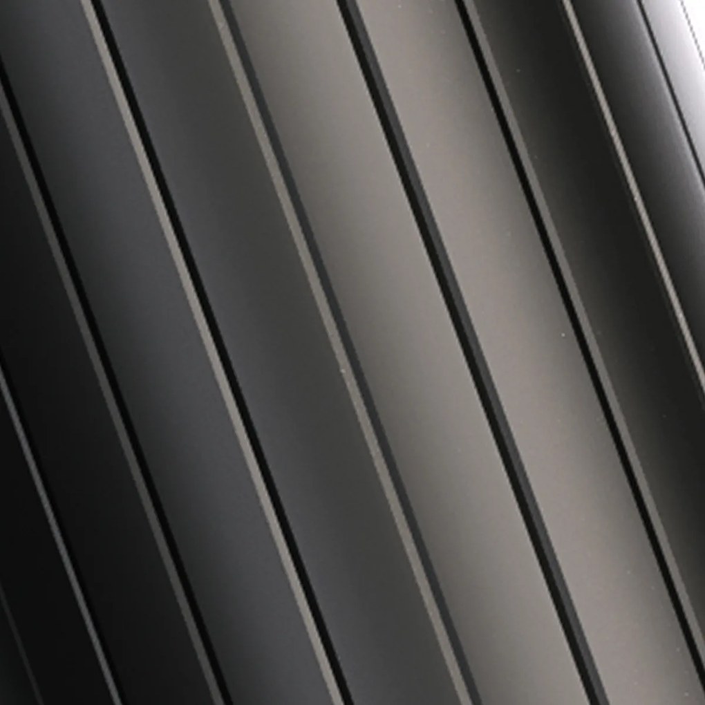 Brauer Stripe opbouw fonteinkraan met gebogen uitloop zwart mat