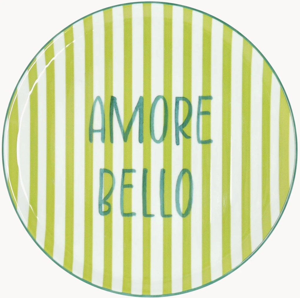 Porseleinen pizzabord Amore Bello