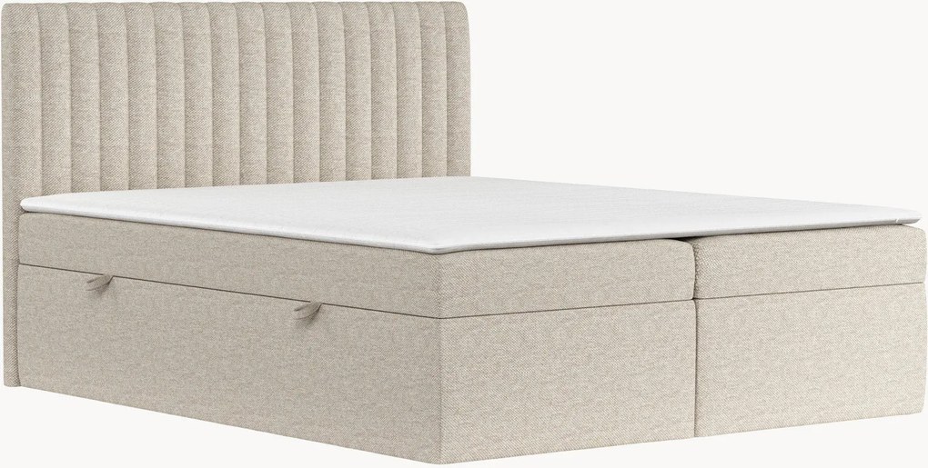 Handgemaakt divan bed Spencer met opbergruimte, H2